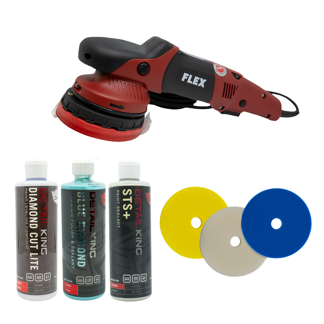 Flex XCE 10-8 125 Corded Polisher Starter Package