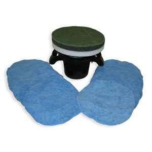 GEM 15ポンド Gem Orbital Polisher Bonnet Value Package - 15 lb.
