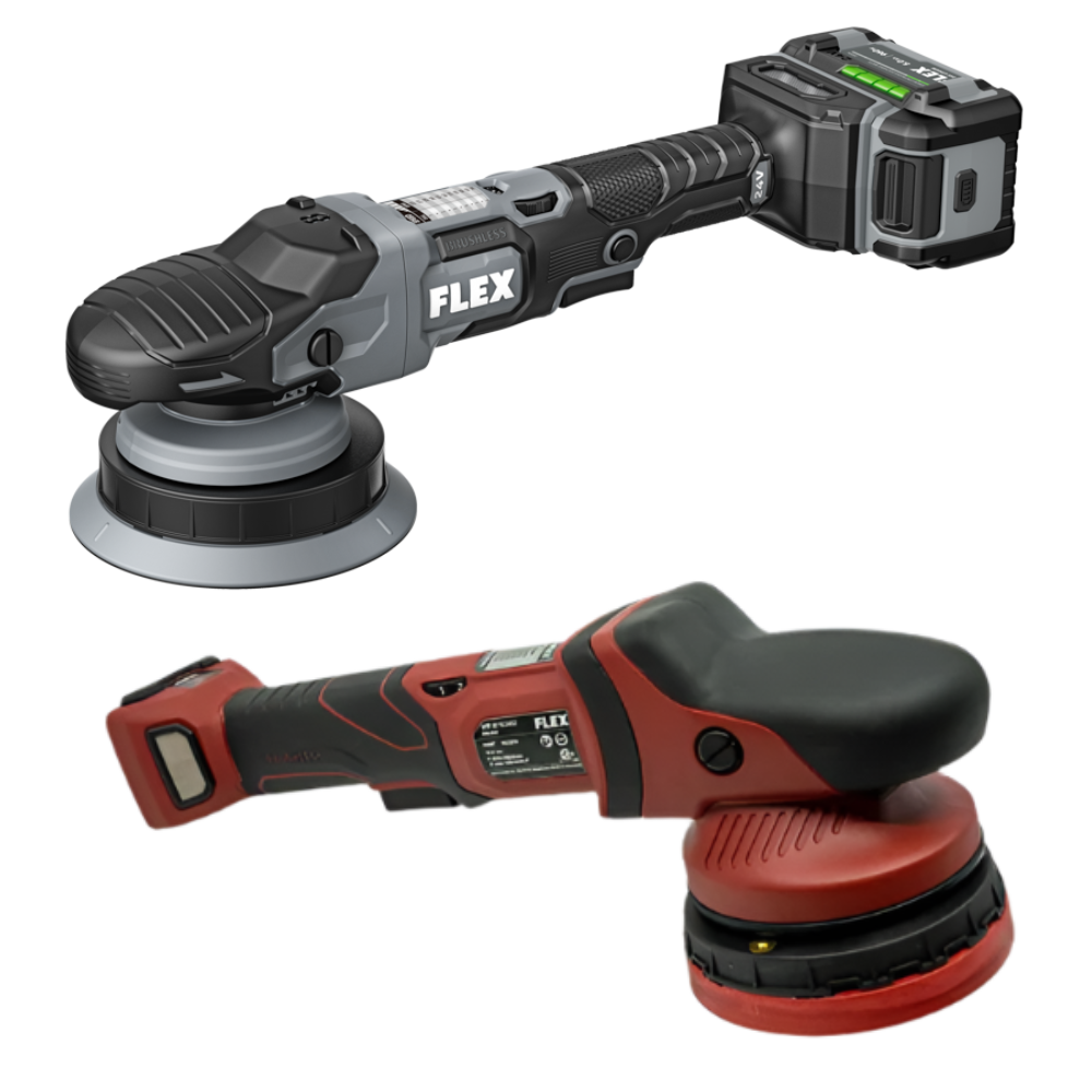 Flex XCE 10-8-125 & XCE 8-125 Polishers