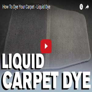 How To Dye Your Carpet – Liquid Dye
