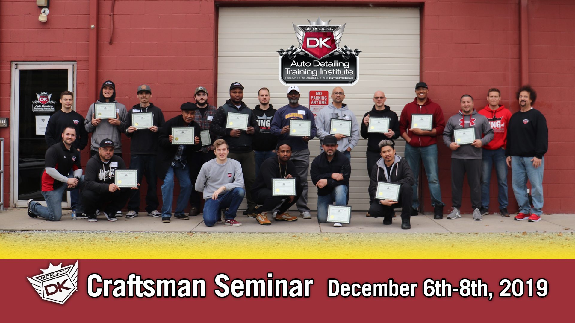 December 2019 Craftsman Seminar