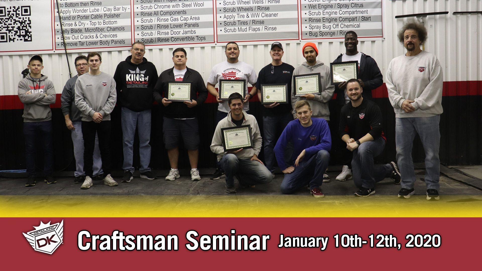 January 2020 Craftsman Seminar